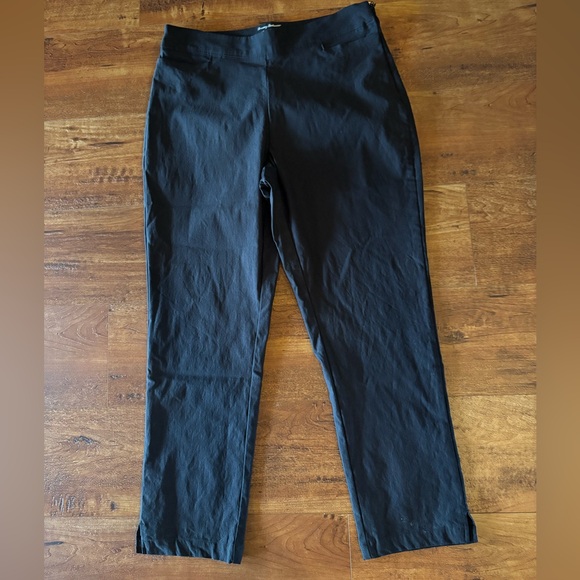 Tommy Bahama Womens IslandZone Black Stretch Pants Size 10 - Picture 1 of 6